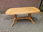 salontafel ovaal licht eiken, Ophalen, Gebruikt, Ovaal, Eikenhout