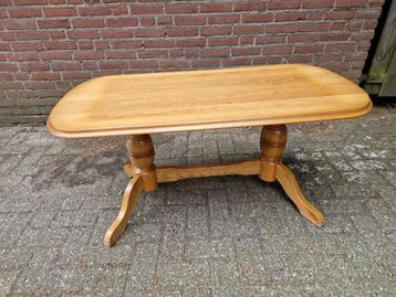 salontafel ovaal licht eiken  beschikbaar voor biedingen
