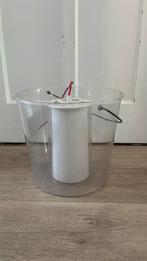 Unieke emmerlamp Ikea, Huis en Inrichting, Lampen | Hanglampen, Ophalen, Gebruikt, Kunststof, Minder dan 50 cm