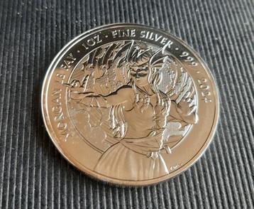 1oz Zilver MORSAN LE  FAY 2024. beschikbaar voor biedingen