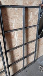 2 stuks rechthoekige stalen gepoedercoate ramen  63/116, Gevelraam of Ruit, Minder dan 80 cm, 80 tot 120 cm, Nieuw