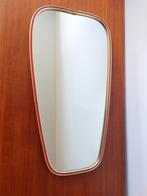 Vintage, retro Lenzgold spiegel jaren 60., Overige vormen, Minder dan 100 cm, Minder dan 50 cm, Zo goed als nieuw