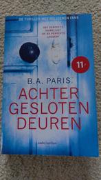 Achter gesloten deuren, B.A. Paris, Boeken, Thrillers, Gelezen, Ophalen of Verzenden, Nederland, B.A. Paris