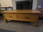 Salontafel eiken (snel weg), Huis en Inrichting, Tafels | Salontafels, Ophalen, Gebruikt, 100 tot 150 cm, Eikenhout