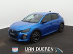 Peugeot 208 1.2 PureTech 100 GT Carplay, keyless (bj 2024), 101 pk, Gebruikt, Blauw, Leder en Stof