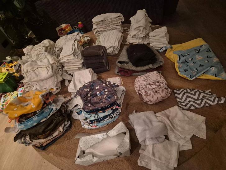 Wasbare luiers, Kinderen en Baby's, Badjes en Verzorging, Gebruikt, Overige typen, Overige merken, Ophalen