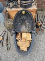 Complete set voor open haard of tuinvuur, Antiek en Kunst, Ophalen