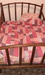 MASSIEF EIKEN bed tweepersoonsbed houten HOUT, Ophalen