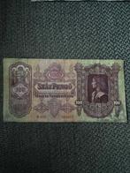 100 pengo Hongarije 1930, Postzegels en Munten, Bankbiljetten | Europa | Niet-Eurobiljetten, Ophalen of Verzenden, Hongarije, Los biljet