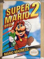 SUPER MARIO 2 NES Retro Game affiche Poster 60x40cm, Avontuur en Actie, Verzenden, 1 speler, Nieuw