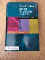 Grondtrekken van het Nederlandse strafrecht, Ophalen of Verzenden, Zo goed als nieuw, HBO