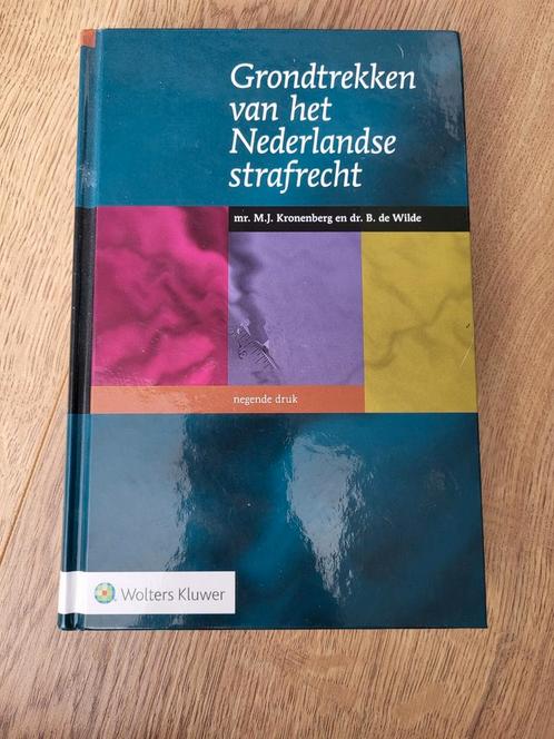 Grondtrekken van het Nederlandse strafrecht, Boeken, Studieboeken en Cursussen, Zo goed als nieuw, HBO, Ophalen of Verzenden