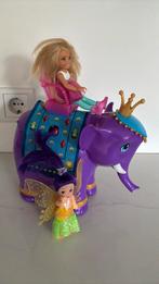 Barbie Chelsea Pop met Olifant en Fee, Ophalen of Verzenden, Gebruikt, Barbie