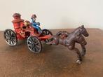 Gietijzeren brandweerwagen, Antiek en Kunst, Antiek | Speelgoed, Ophalen of Verzenden