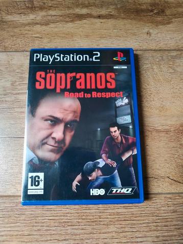 PS2 spel - Sopranos road to respect 