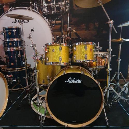 Grote keuze in Ludwig sets! Bijna alle modellen op voorraad., Muziek en Instrumenten, Drumstellen en Slagwerk, Nieuw, Ludwig, Ophalen of Verzenden