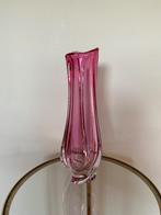 Val saint lambert vaas kristal, Huis en Inrichting, Woonaccessoires | Vazen, Gebruikt, Overige kleuren, Ophalen of Verzenden, Glas