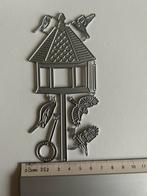 Snijmal vogelvoerhuisje met vogels, Ophalen of Verzenden, Nieuw, Pons of Mal