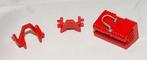 Siku 3095MF Adapterset + frontgewicht rood, Ophalen of Verzenden, Nieuw, Tractor of Landbouw, SIKU