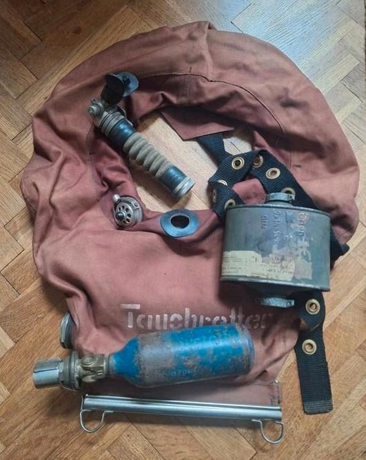 Kriegsmarine U-Boot Tauchretter, Verzamelen, Militaria | Tweede Wereldoorlog, Marine, Duitsland, Ophalen of Verzenden
