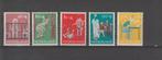 Nederland 1959, NVPH 731 t/m 735, Postfris., Verzenden, Na 1940, Postfris