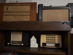 5 oude buizen radio,s, Antiek en Kunst, Antiek | Tv's en Audio, Ophalen of Verzenden
