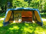 6 persoons bungalowtent, Caravans en Kamperen, Tenten, Ophalen, Gebruikt, Tot en met 6