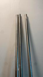 3 stuks Gordijnroedes 200cm rvs kleur 28mm decomode, Ophalen of Verzenden, Nieuw