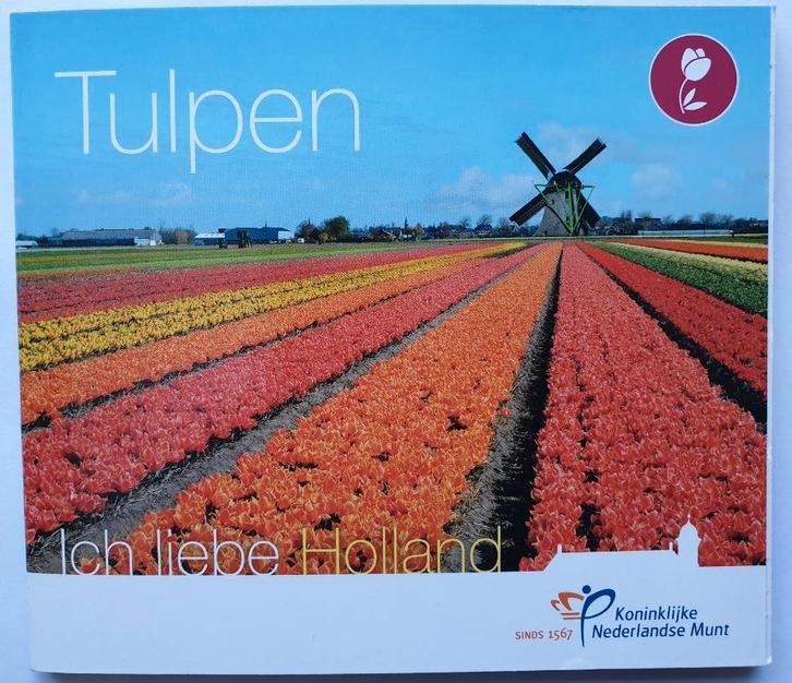 Nederland World Money Fair BU Set 2017 "Tulpen", Postzegels en Munten, Munten | Nederland, Setje, Euro's, Koningin Beatrix, Verzenden