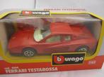 Bburago Ferrari Testarossa Rood, Overige merken, Auto, Nieuw, Ophalen of Verzenden