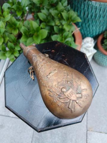 Decoratieve kruit fles/kruitfles US 22,5 cm lang beschikbaar voor biedingen
