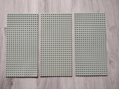3 Lego grondplaten bouwplaten grijs space 16x32, Kinderen en Baby's, Speelgoed | Duplo en Lego, Gebruikt, Lego, Ophalen of Verzenden