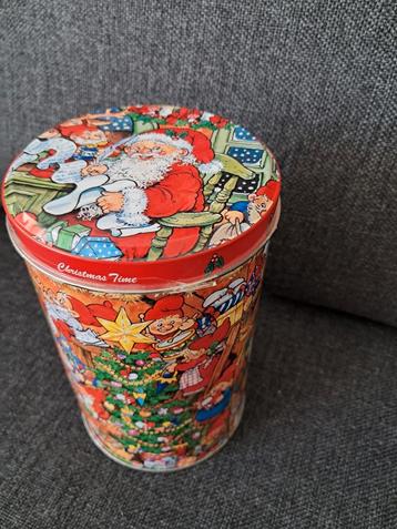 Vintage Kerstkoekblik met Kabouters beschikbaar voor biedingen
