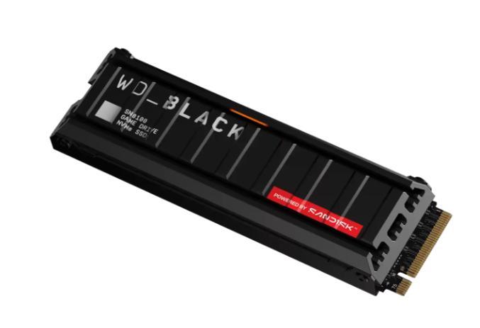 Sandisk WD_BLACK SN8100 1TB 2TB 4TB Heatsink, Computers en Software, Harde schijven, Nieuw, Desktop, Intern, SSD, Overige aansluitingen