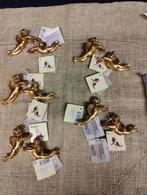 Kerst Engel Kaarsen hangers Servet versiering Brons en Wit, Diversen, Kerst, Ophalen of Verzenden, Nieuw