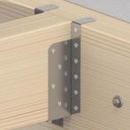 10st Raveeldrager met strip balkdrager verzinkt 50 x 115 mm, Verzenden, Nieuw, 250 cm of meer, Balken