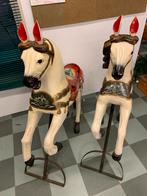 Carrousel paarden, Antiek en Kunst, Ophalen of Verzenden