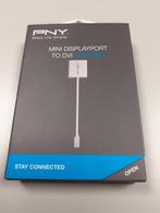 PNY Mini DisplayPort - DVI - Wit, Nieuw, Ophalen of Verzenden