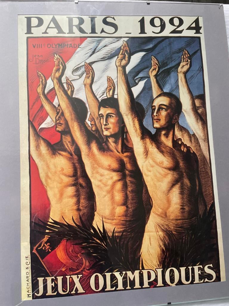 Olympische Spelen Parijs 1924 Affiche, Ophalen