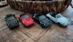 NZG 1:43 porsche 4 stuks, Verzenden, Gebruikt, Auto, Overige merken