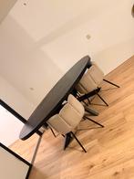 Eettafel Mango Hout - 210 cm, Ophalen, Gebruikt, 100 tot 150 cm, 200 cm of meer