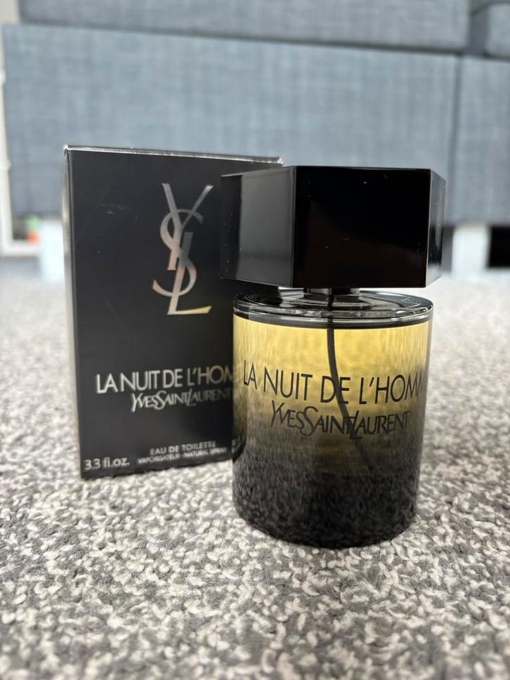 YSL la nuit de l’homme, Sieraden, Tassen en Uiterlijk, Uiterlijk | Parfum, Zo goed als nieuw, Ophalen of Verzenden