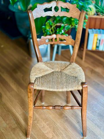 Art nouveau stoel, antiek, Frans beschikbaar voor biedingen