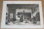 Antieke gravure - Kloosterkeuken (Johannes Bosboom) 1875, Antiek en Kunst, Ophalen of Verzenden