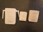 Netgear AV500 WiFi Range Extender Set, Computers en Software, WiFi-versterkers, Ophalen of Verzenden, Gebruikt, Netgear