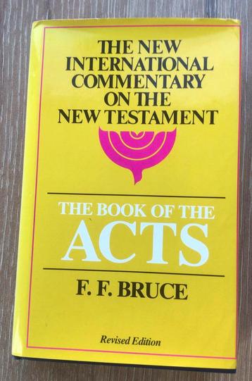 The Book of Acts – Commentary NT –  F.F. Bruce  beschikbaar voor biedingen