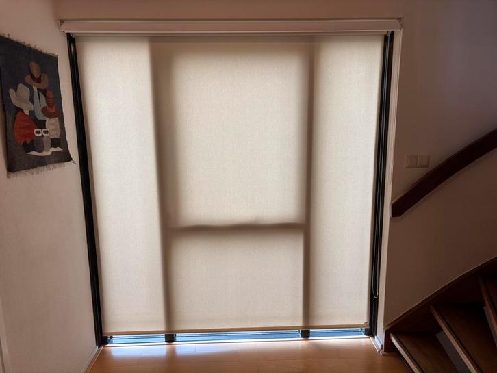 Luxaflex rolgordijn 193 br x 210 h igst, Huis en Inrichting, Stoffering | Gordijnen en Lamellen, Gebruikt, 150 tot 200 cm, Wit