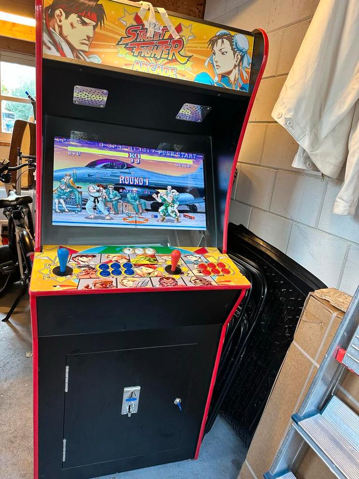 Arcade Kast - 2300 Games - 2 Spelers - Munt Optie, Spelcomputers en Games, Spelcomputers | Overige, Gebruikt, Ophalen of Verzenden