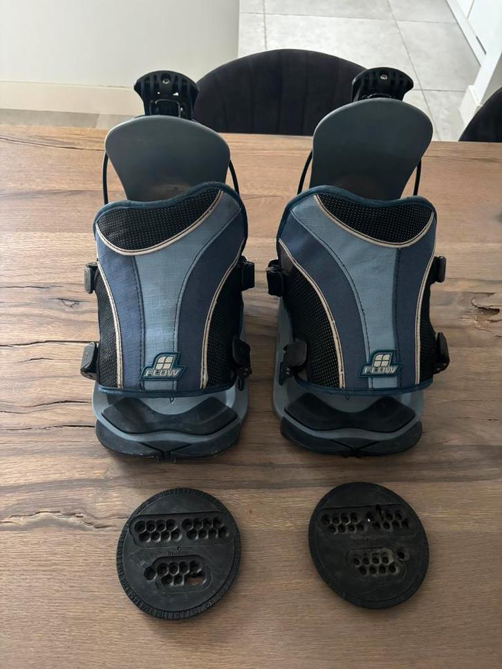 Flow Snowboard Bindingen maat XL ( 44 - 49.5 ), Sport en Fitness, Snowboarden, Zo goed als nieuw, Bindingen, Ophalen of Verzenden