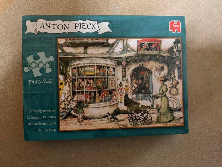 Puzzel anton pieck, Hobby en Vrije tijd, Denksport en Puzzels, Zo goed als nieuw, 500 t/m 1500 stukjes, Ophalen of Verzenden